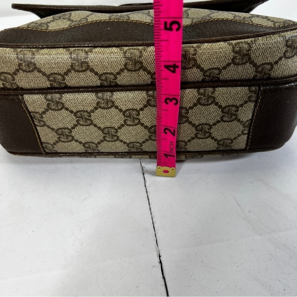Authentic Vintage Jumbo Monogram Gucci Crossbody Bag - Picture 10 of 13